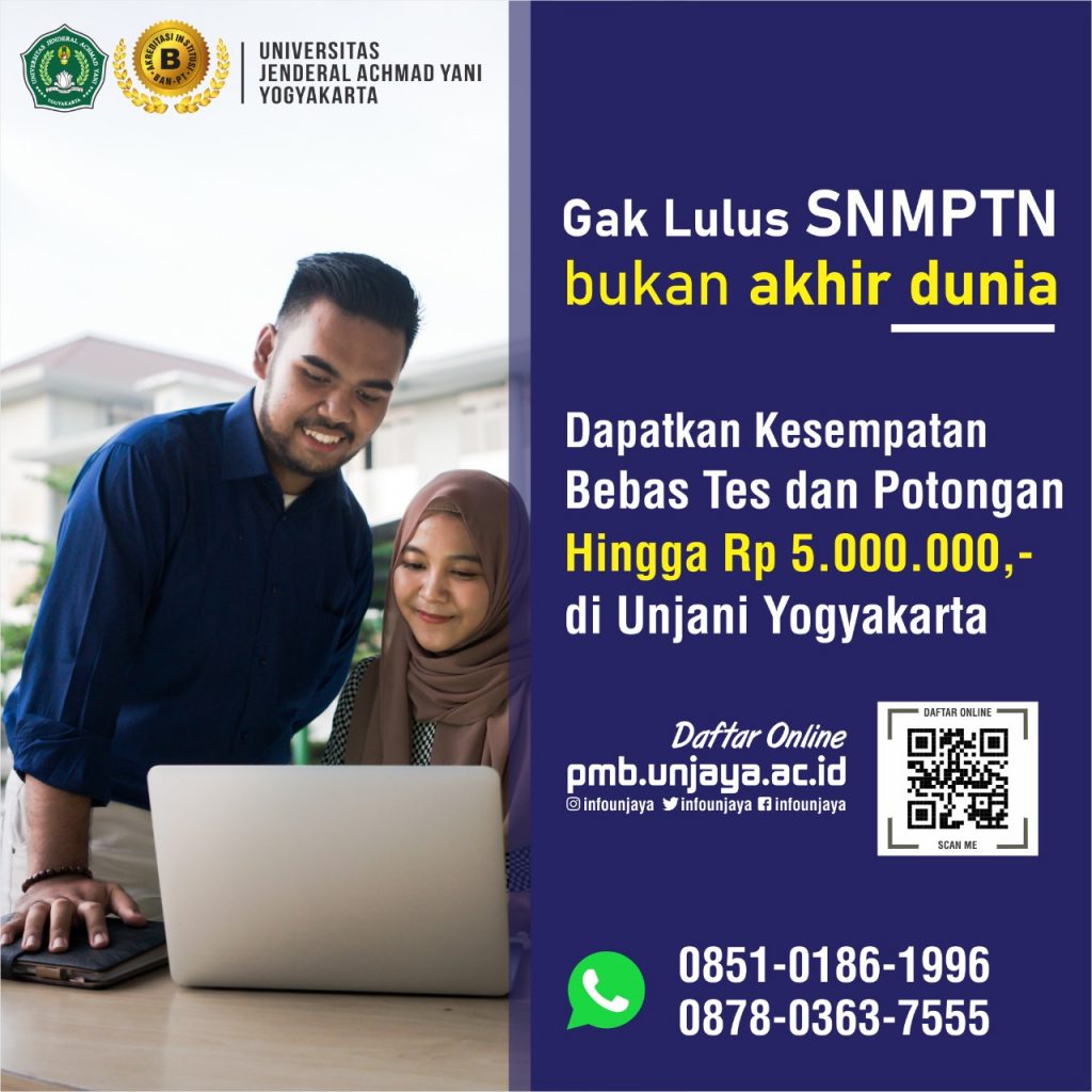 Jalur Seleksi Pmdk Pmb Unjani Yogyakarta Program Studi Sistem Informasi